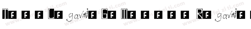 TrueLogoG-Medium Regular字体转换